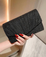 Crystal Midnight Clutch