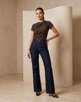 Dark Wash Denim + Belt