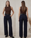 Dark Wash Fall Denim+ Belt