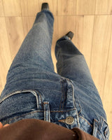 Dark Wash Jeans+ Belt