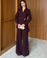 Defined Waist Tailored Suit