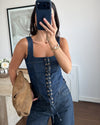 Denim Viral Corset
