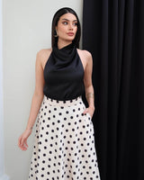 Dolce Polka Flow Skirt