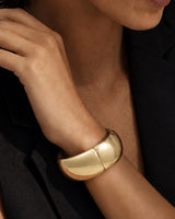 Dome Gold Cuff