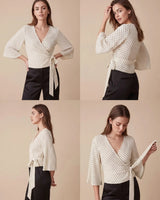 Dotted Luxe Top