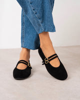 Double Charm Mary Janes