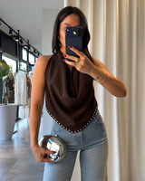 Drape Halter Top