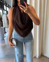 Drape Halter Top