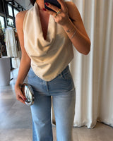 Drape Halter Top
