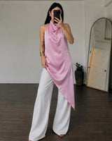Drape Satin Top