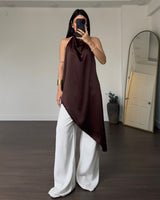 Drape Satin Top