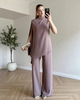 Draped Asymmetric Set
