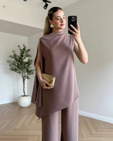 Draped Asymmetric Set