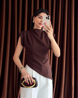 Draped Asymmetric Top