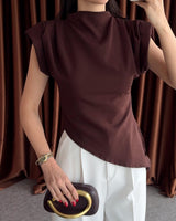 Draped Asymmetric Top