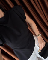 Draped Asymmetric Top
