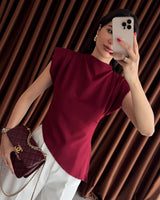 Draped Asymmetric Top