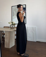 Drop-Waist Harem Jumpsuit