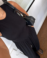 Drop-Waist Harem Jumpsuit