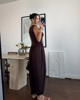 Drop-Waist Harem Jumpsuit