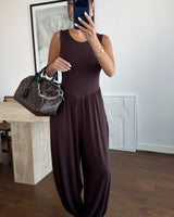 Drop-Waist Harem Jumpsuit