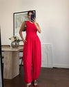 Drop-Waist Harem Jumpsuit