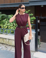 Effortless Chic Jumpsuit + Belt