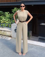 Effortless Chic Jumpsuit + Belt