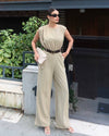Effortless Chic Jumpsuit + Belt