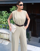 Effortless Chic Jumpsuit + Belt