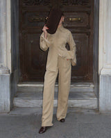 Elegance Wide-Leg Set + Belt