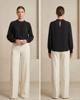 Elegant Neck Top