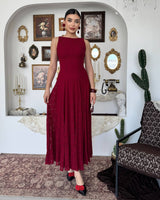 Elegant Waistline Lace Dress