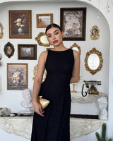 Elegant Waistline Lace Dress