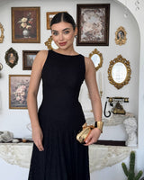 Elegant Waistline Lace Dress