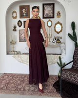 Elegant Waistline Lace Dress