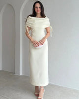 Élodie Occasion Cape Dress