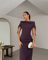 Élodie Occasion Cape Dress