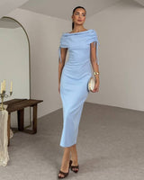Élodie Occasion Cape Dress