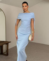 Élodie Occasion Cape Dress
