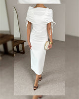 Élodie Occasion Cape Dress
