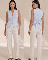 Elowen Lace-Tailored Vest