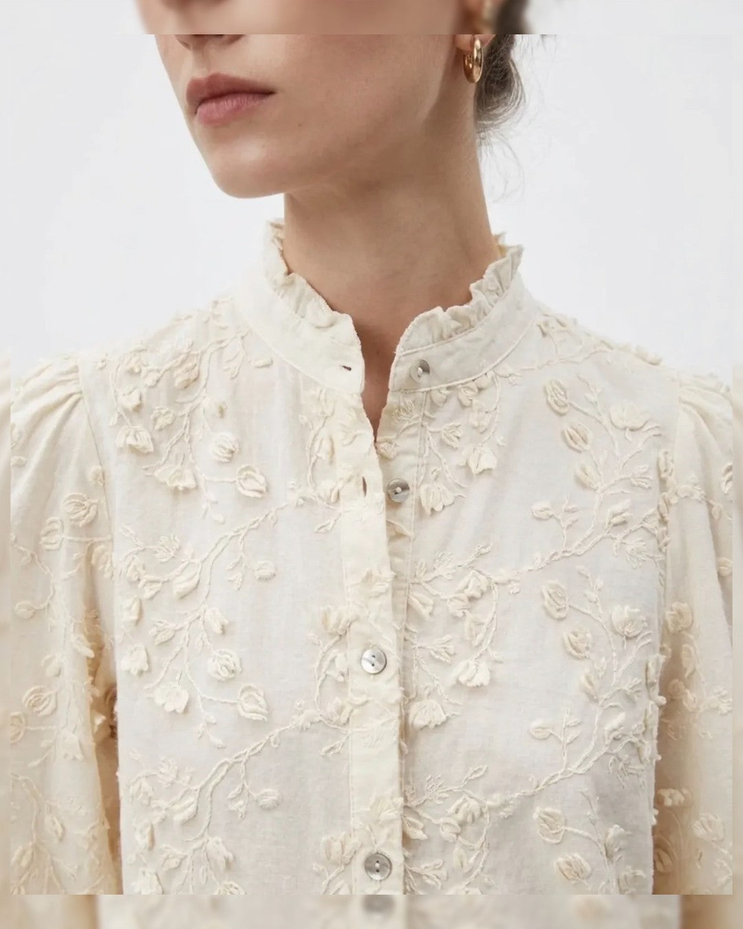 Embroidered Statement Shirt