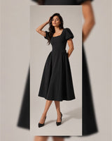 Emilia Flare Midi Dress