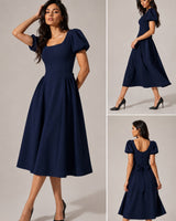 Emilia Flare Midi Dress