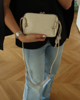 Essential Woven Mini Shoulder Bag
