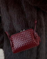 Essential Woven Mini Shoulder Bag