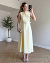 Étoile Belted Midi Dress