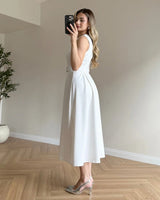 Étoile Belted Midi Dress