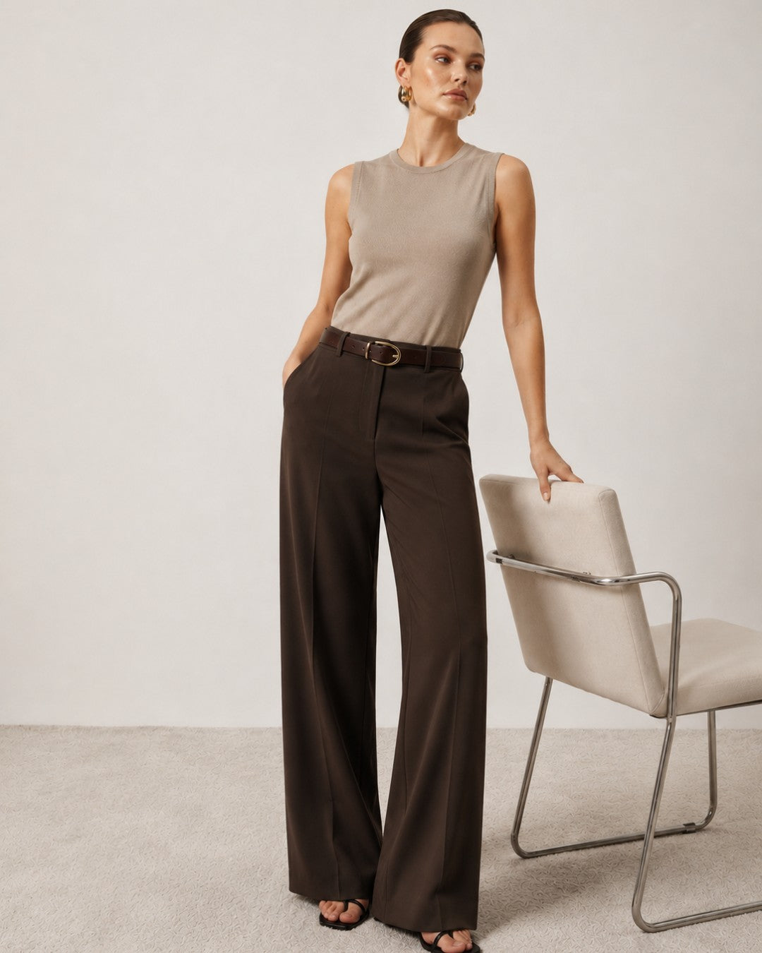 Everyday Essential Trousers + Belt